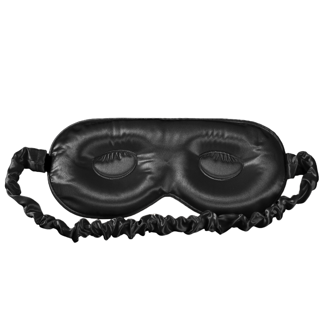 Silk 3D Eye Mask with Adjustable Strap – Sutra Silk